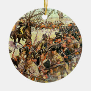Battle of Guilford Courthouse American Revolution Ceramic Ornament