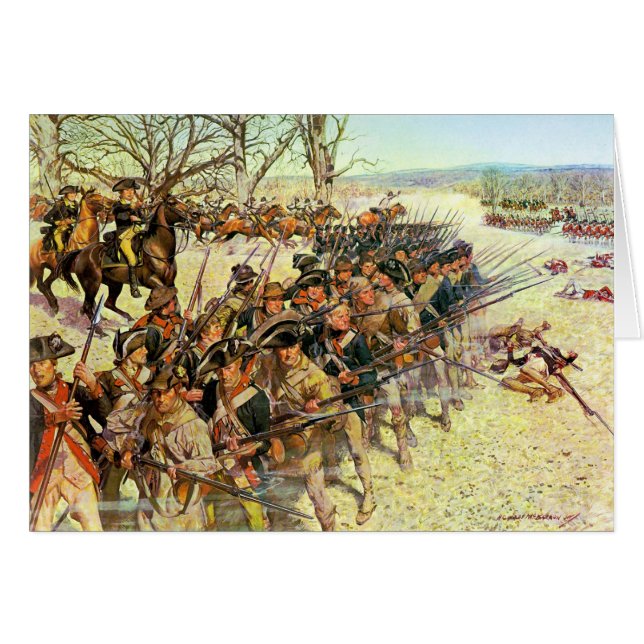 Battle of Guilford Courthouse by Charles McBarron (Front Horizontal)