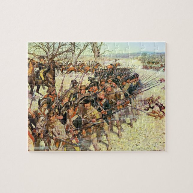 Battle of Guiliford Courthouse Jigsaw Puzzle (Horizontal)