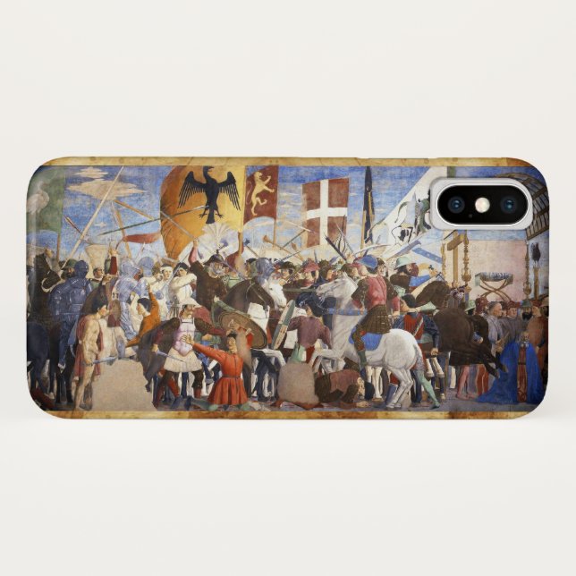 BATTLE OF HERACLIUS by Piero Della Francesca Case-Mate iPhone Case (Back (Horizontal))