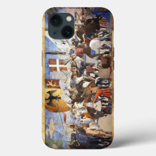 BATTLE OF HERACLIUS by Piero Della Francesca iPhone Case
