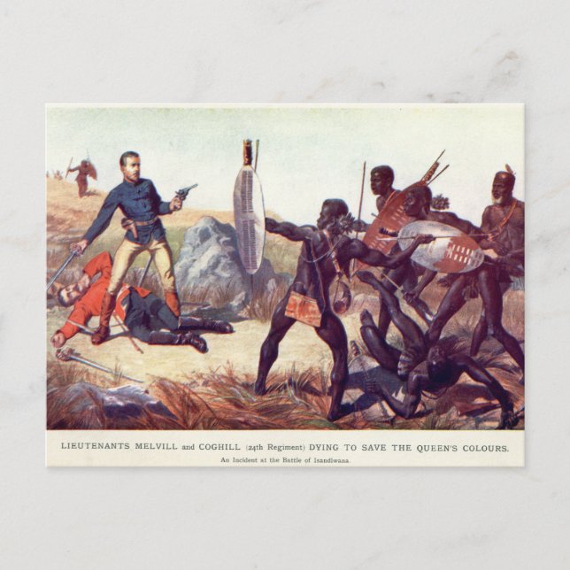 Battle of Isandlwana Postcard (Front)