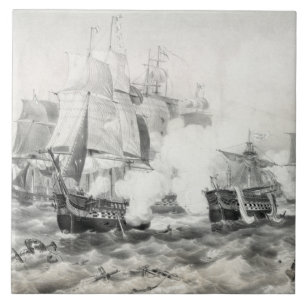 Battle of Lake Erie Ceramic Tile