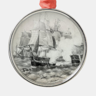 Battle of Lake Erie Metal Tree Decoration
