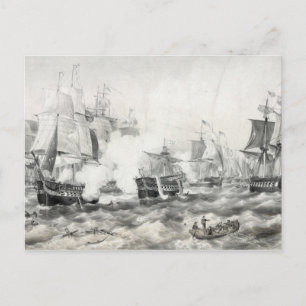 Battle of Lake Erie Postcard