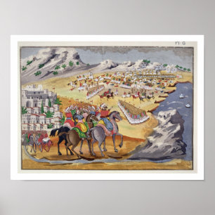 Battle of Langada and Compoti in 1821, from the Pi Poster