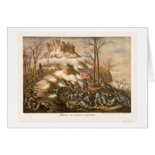 Battle of Lookout Mountain by Kurz & Allison 1863