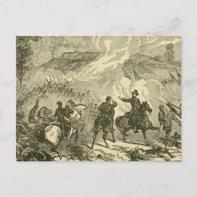 Battle of Missionary Ridge Postcard (Front)