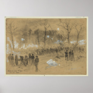 Battle of Missionary Ridge Poster