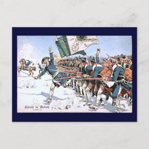 Battle of Mollwitz Postcard