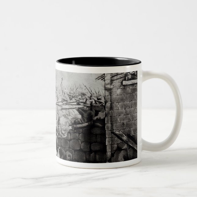 Battle of Monterey Two-Tone Coffee Mug (Right)