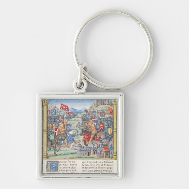 Battle of Montlhery Key Ring (Front)