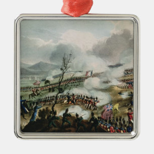 Battle of Nivelle,engraved by Thomas Metal Ornament