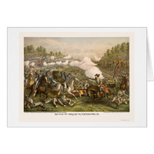Battle of Opequan by Kurz and Allison 1864