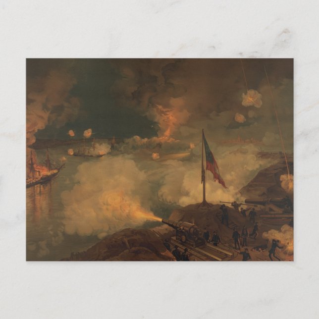 Battle of Port Hudson Postcard (Front)