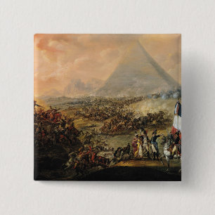 Battle of Pyramids, 21 July 1798 15 Cm Square Badge