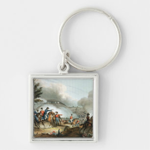 Battle of Salamanca,etched by J. Clarke Key Ring