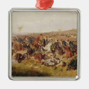 Battle of Schweinschaedel, 29th July 1866 Metal Ornament
