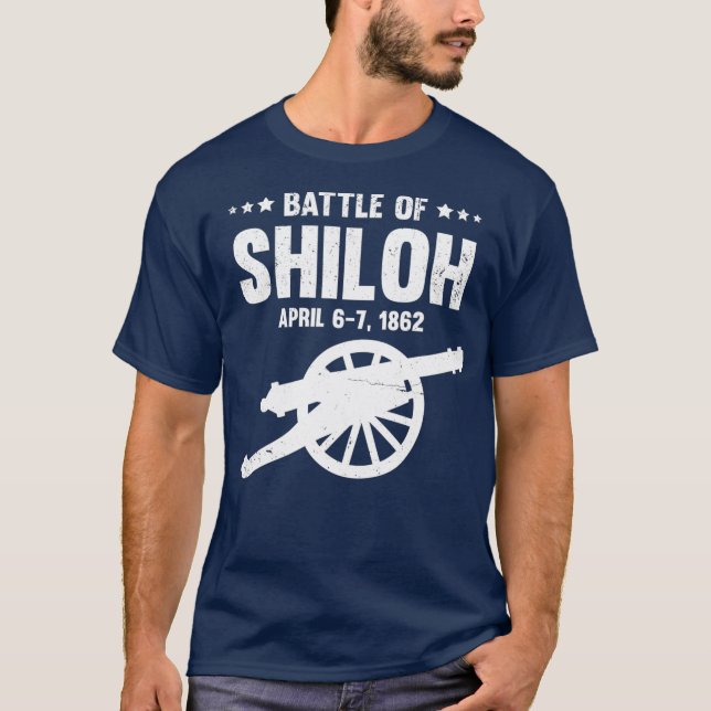 Battle of Shiloh Civil War Battle Tennessee T-Shirt (Front)