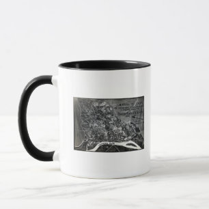 Battle of Shiloh - Civil War Panoramic Map Mug