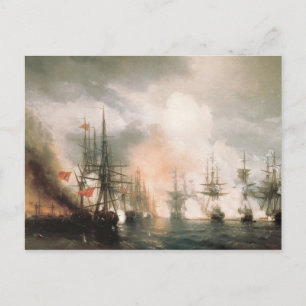 Battle of Sinop Daytime Postcard