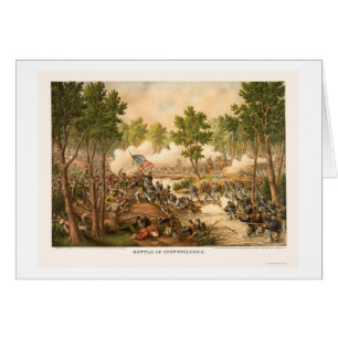 Battle of Spottsylvania by Kurz and Allison 1864