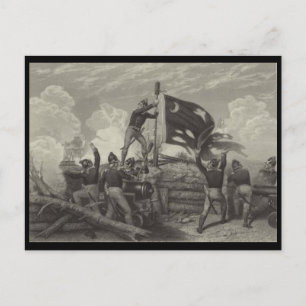 Battle of Sullivan's Island Postcard