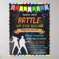 Battle of the Bands School event template