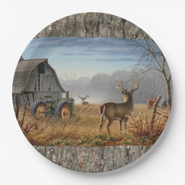 Battle Of The Bucks Paper Plate (Front)