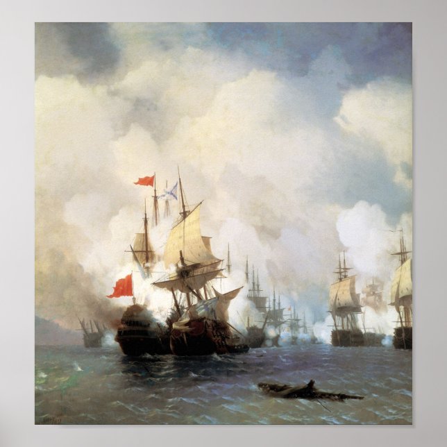 Battle of the Chios Strait Poster (Front)
