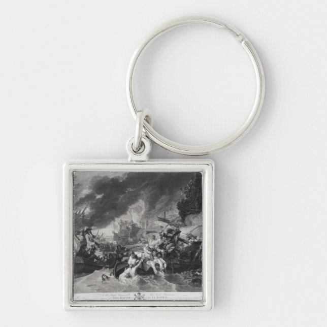 Battle of the Hague, 29th May 1692 Key Ring (Front)