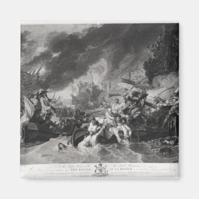 Battle of the Hague, 29th May 1692 Magnet (Front)