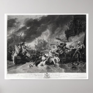 Battle of the Hague, 29th May 1692 Poster