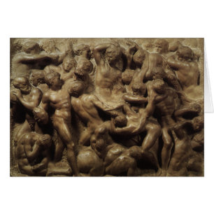 Battle of the Lapiths and Centaurs by Michelangelo