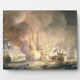 Battle of the Nile, 1st August 1798 at 10pm, 1834 Plaque