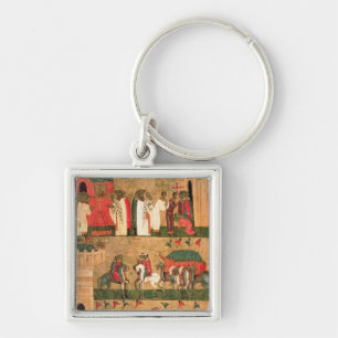 Battle of the Novgorodians with the Suzdalians Key Ring