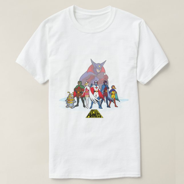 Battle of the Planets - Group     T-Shirt (Design Front)