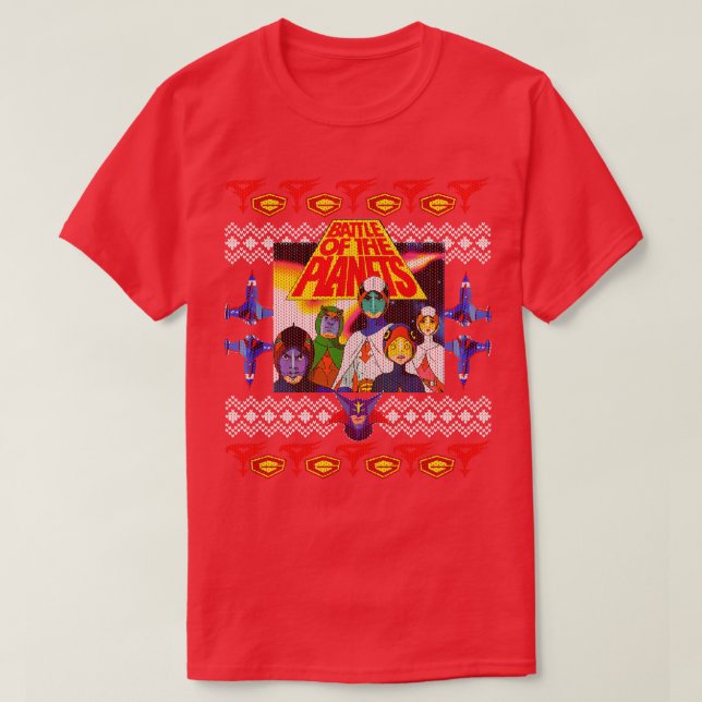 BATTLE OF THE PLANETS Ugly Sweater Exclusive (Design Front)