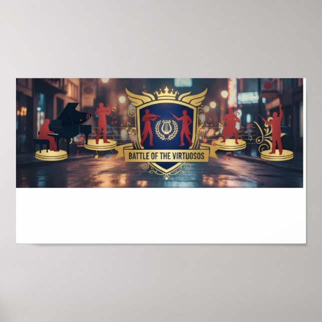 Battle Of The Virtuosos Poster (Front)