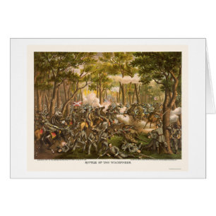 Battle of the Wilderness by Kurz and Allison 1864