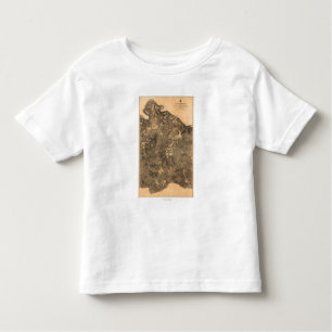 Battle of the Wilderness - Civil War Panoramic Toddler T-Shirt