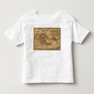 Battle of the Wilderness - Civil War Panoramic Toddler T-Shirt