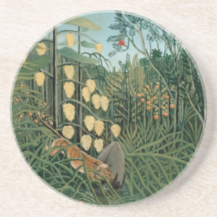 Battle of Tigers and Cows Coaster