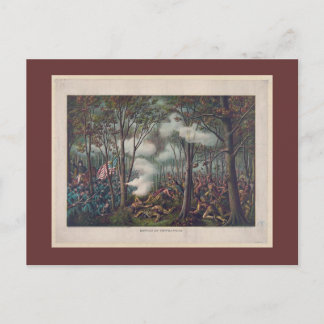 Battle of Tippecanoe postcard