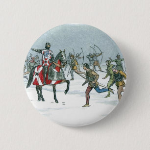 Battle of Towton 1461 6 Cm Round Badge