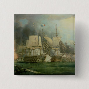 Battle of Trafalgar, 1805 15 Cm Square Badge