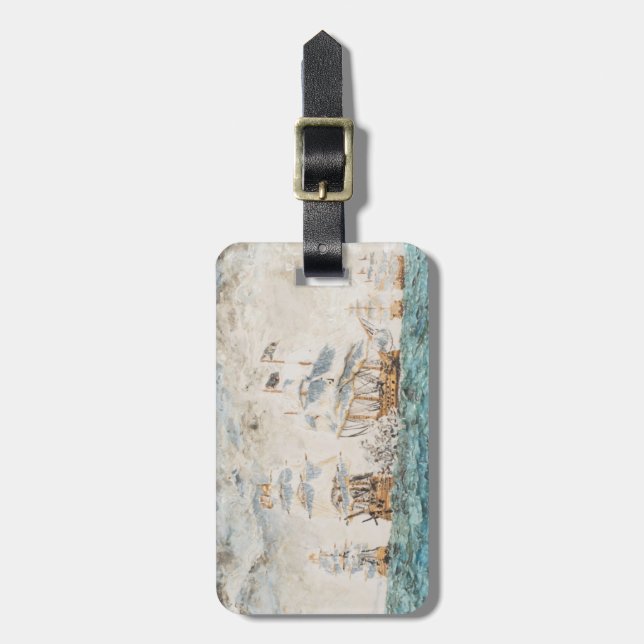 Battle of Trafalgar 1805 1998 Luggage Tag (Front Vertical)