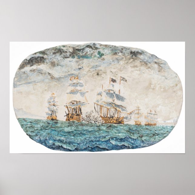 Battle of Trafalgar 1805 1998 Poster (Front)