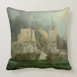 Battle of Trafalgar, 1805 Cushion