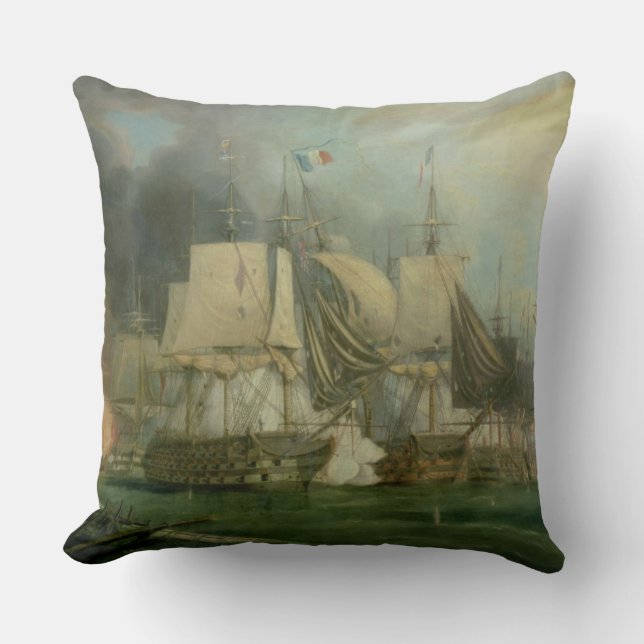 Battle of Trafalgar, 1805 Cushion (Front)